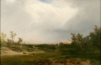 Zbliża się prysznic, 1859 autorstwa John Frederick Kensett