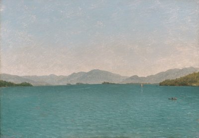 Jezioro George, bezpłatne badanie autorstwa John Frederick Kensett