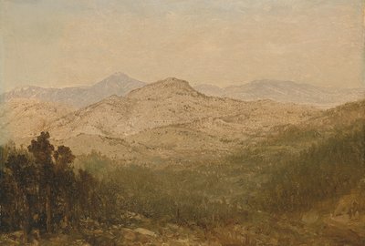 Góry w Kolorado autorstwa John Frederick Kensett