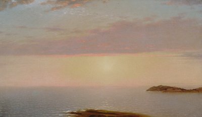 Zachód słońca autorstwa John Frederick Kensett