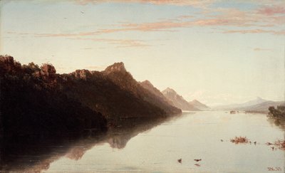 Widok na górną Missisipi autorstwa John Frederick Kensett