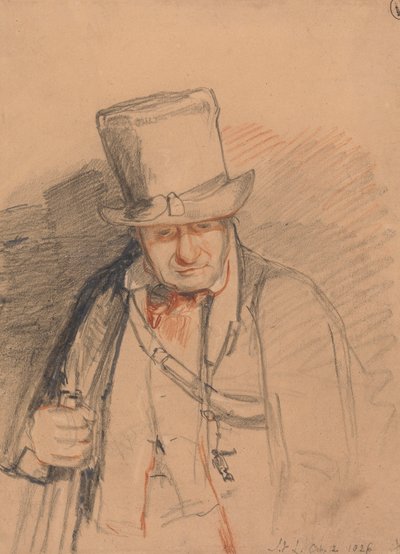 Główny opiekun, zamek Windsor, 1826 autorstwa John Frederick Lewis