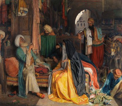 Wątpliwa Moneta, 1869. autorstwa John Frederick Lewis