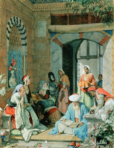 Modlitwa Wiernych uzdrowi chorych” autorstwa John Frederick Lewis