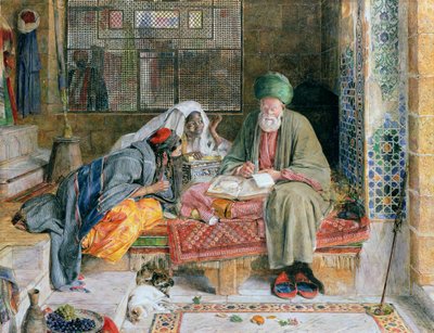 Nieznany obraz autorstwa John Frederick Lewis