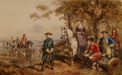 Polowanie na wydry autorstwa John Frederick Tayler