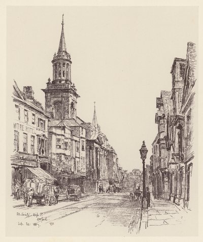 Wszystkich Świętych (litografia) autorstwa John Fulleylove