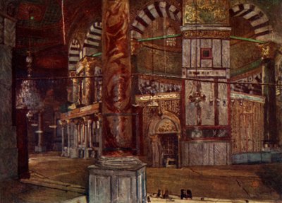 Wnętrze Kopuły na Skale od południowego wschodu, 1902. autorstwa John Fulleylove