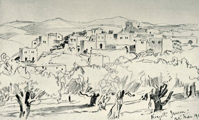 Kirjath-Jearim, 1902. autorstwa John Fulleylove