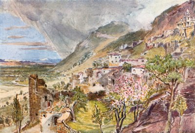 Mistra i Dolina Eurotas autorstwa John Fulleylove