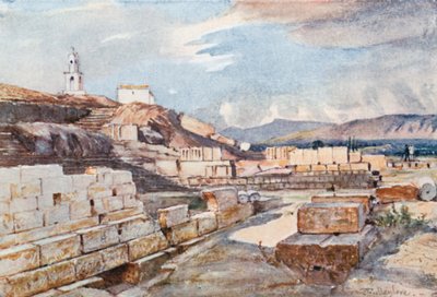 Wielka Świątynia Tajemnic, Eleusis autorstwa John Fulleylove