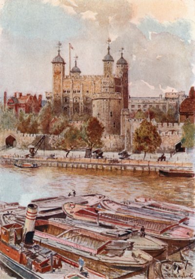 Tower of London autorstwa John Fulleylove