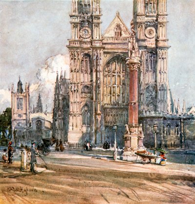 Front zachodni (litografia kolorowa) autorstwa John Fulleylove