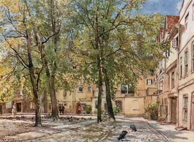 Zielona wieża autorstwa John Fulleylove