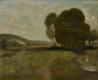Scena wiejska autorstwa John Fullwood