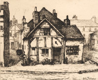 Old House, Salop Street, Wolverhampton, z „Remnants of Old Wolverhampton, tom. 1
