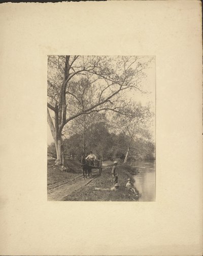 [Chłopcy nad rzeką] autorstwa John G. Bullock