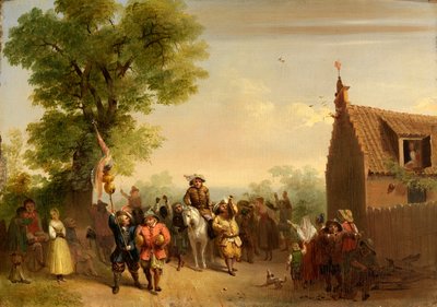 Triumf Stoffela Brinkerhoffa po powrocie z podbojów na Wschodzie autorstwa John Gadsby Chapman