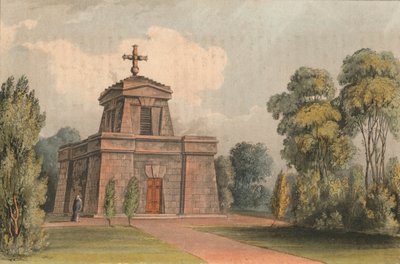 Mauzoleum w Trentham, 1824. autorstwa John Gendall