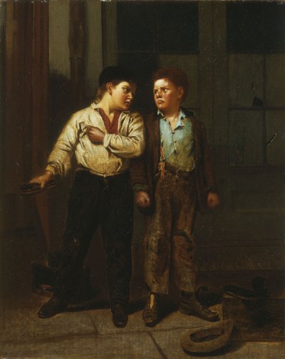 spór o terytorium, autorstwa John George Brown