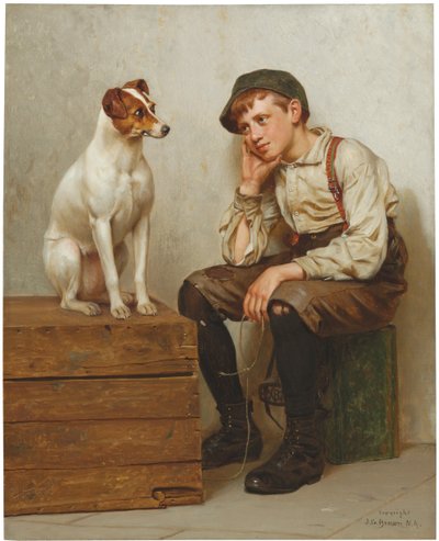 Wzajemny podziw, 1898 autorstwa John George Brown