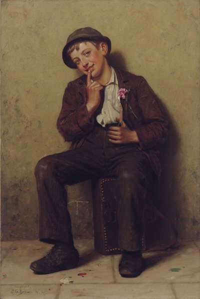 Street Urchin autorstwa John George Brown