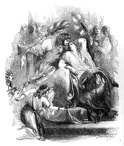 Antoniusz i Kleopatra – William Shakespeare autorstwa John Gilbert