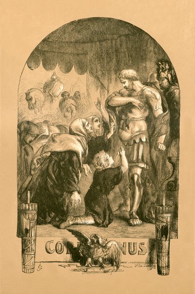 Coriolanus autorstwa John Gilbert