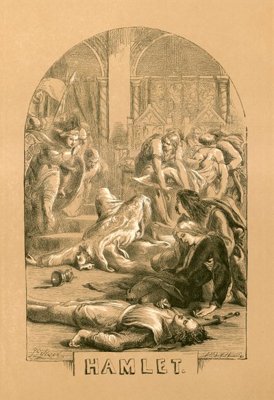 Mała wioska autorstwa John Gilbert