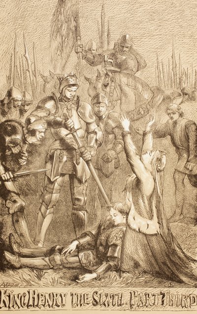 Henryk VI, część III, 1890 autorstwa John Gilbert