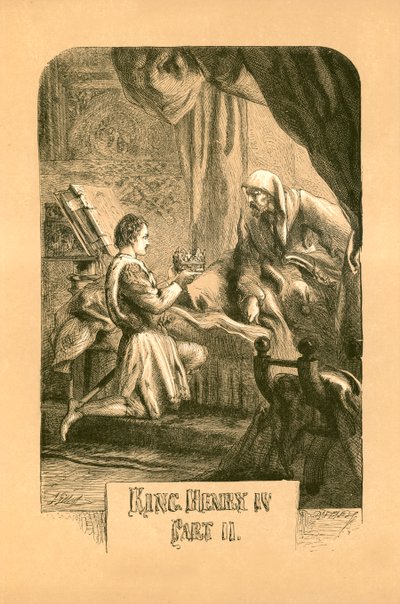 Król Henryk IV, część II autorstwa John Gilbert
