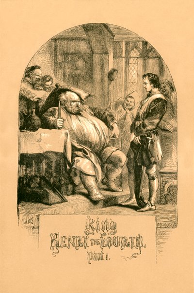 Król Henryk IV część I autorstwa John Gilbert