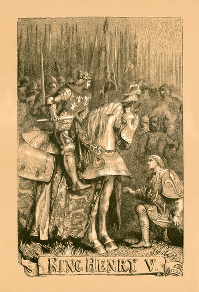Karalius Henrikas Vpoli autorstwa John Gilbert