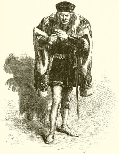 Król Ryszard III autorstwa John Gilbert