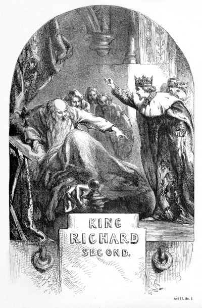 Król Ryszard II autorstwa John Gilbert