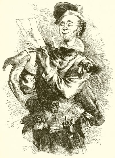 Malvolio autorstwa John Gilbert