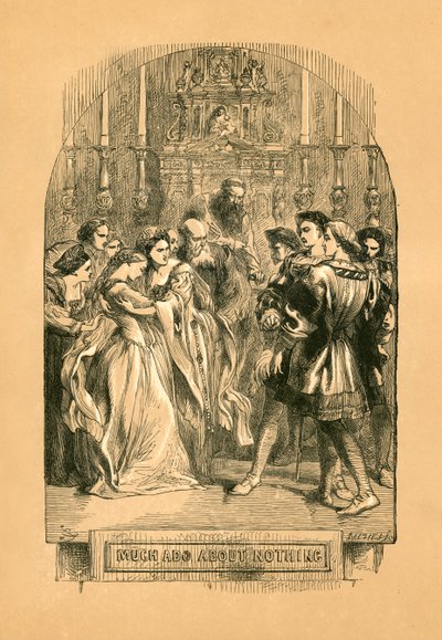 Wiele hałasu o nic autorstwa John Gilbert