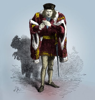 Ryszard III przez Williama Szekspira autorstwa John Gilbert