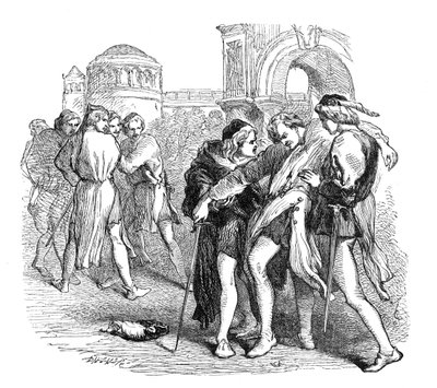 „Romeo i Julia” Williama Szekspira autorstwa John Gilbert