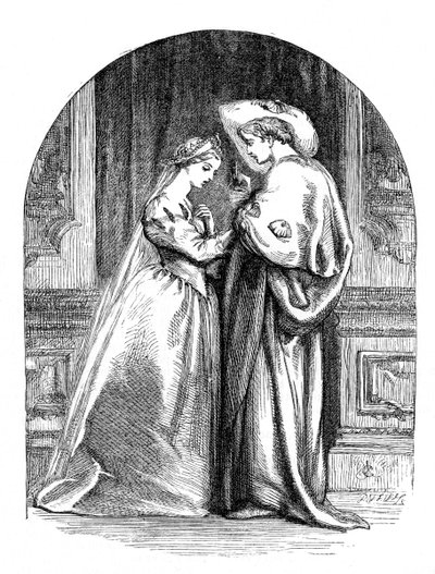„Romeo i Julia” Williama Szekspira autorstwa John Gilbert