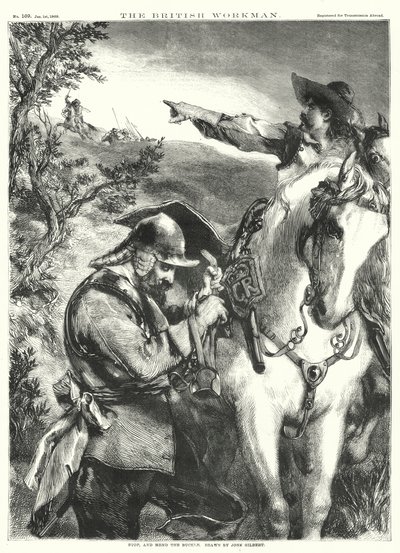 Zatrzymaj się i napraw klamrę (grawerunek) autorstwa John Gilbert