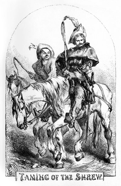Poskromienie złośnicy autorstwa John Gilbert