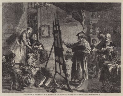 Studio Rembrandta autorstwa John Gilbert