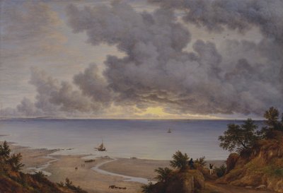 Sandown Bay, niedaleko Shanklin Chine, Isle of Wight autorstwa John Glover