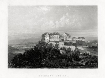 Zamek Stirling, Szkocja, 1883. autorstwa John Godfrey