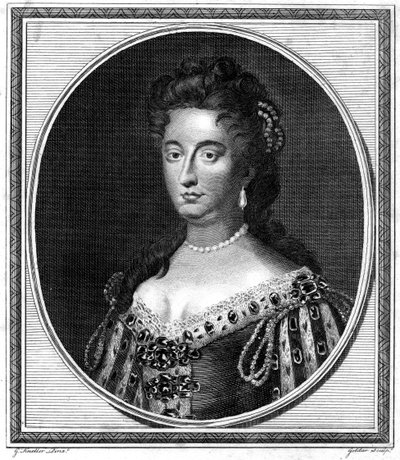 Królowa Maria II. autorstwa John Goldar