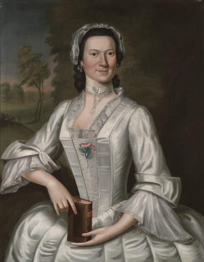 Elżbieta Moffatt Sherburne, ok. 1750 autorstwa John Greenwood