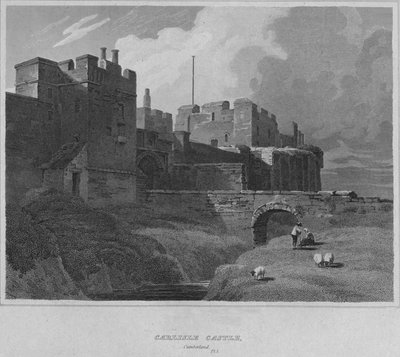 Zamek Carlisle, Cumberland, 1814 autorstwa John Greig