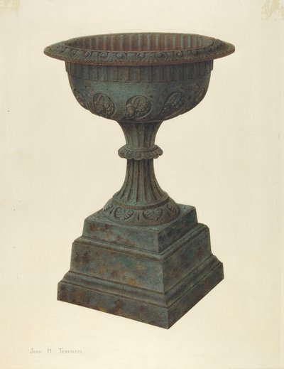 Urna ogrodowa autorstwa John H. Tercuzzi