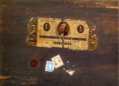 Nota konfederacka, 1886-87 autorstwa John Haberle